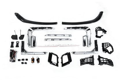 Facelift Kit to G12 M760 (with trunk lid and rear fender replacement) for BMW 7 Series F01/F02 2008-2015 - image 85
