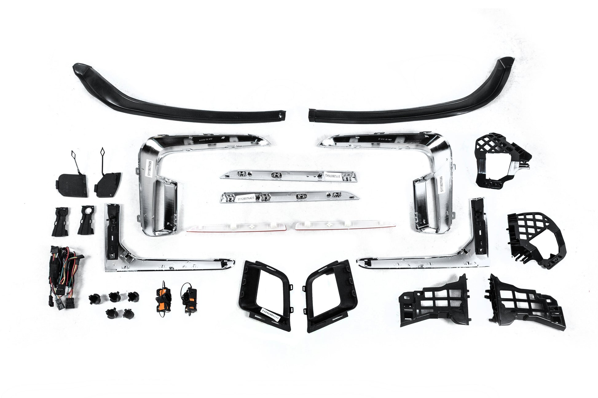 Facelift Kit to G12 M760 (with trunk lid and rear fender replacement) for BMW 7 Series F01/F02 2008-2015 - image 85