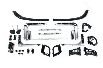 Facelift Kit to G12 M760 (with trunk lid and rear fender replacement) for BMW 7 Series F01/F02 2008-2015 - image 85