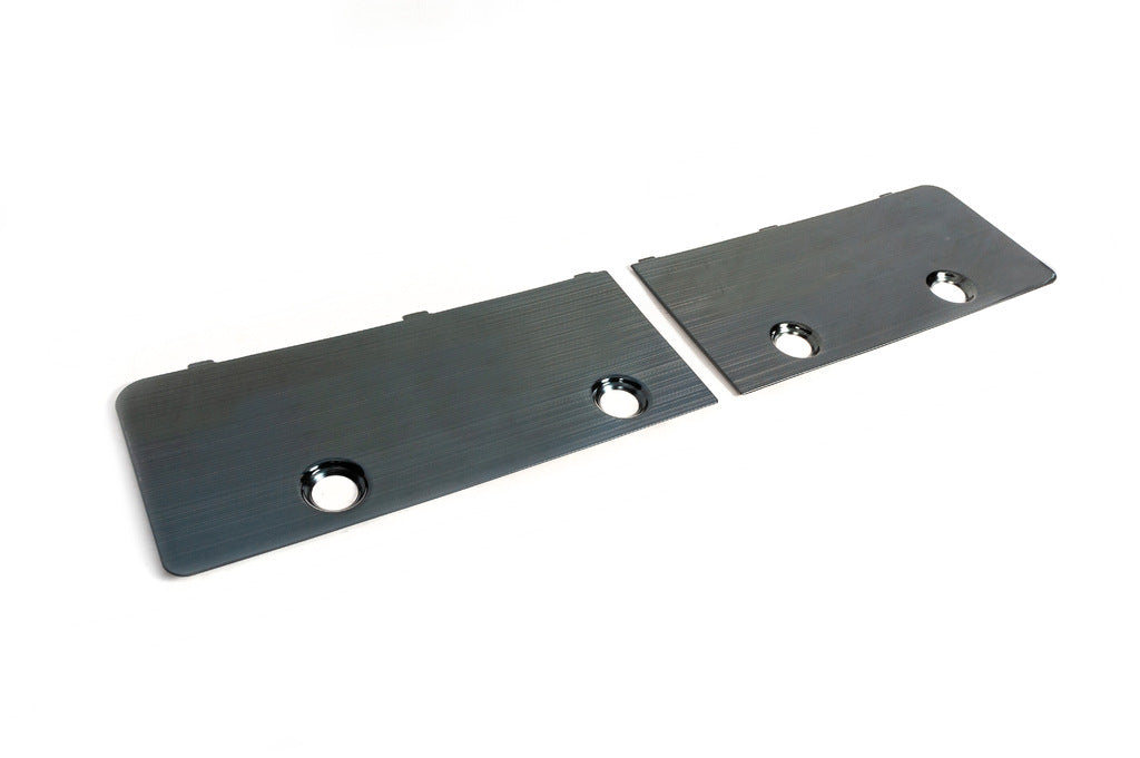 Trunk lid inserts (2 pcs, aluminum) for Toyota Land Cruiser 200 2007-2021 - image 1