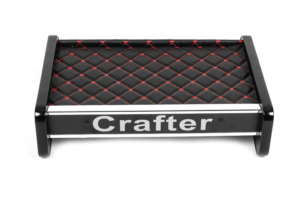 Dashboard Shelf (Black with Red Stitching) for Volkswagen Crafter 2016- - image 3