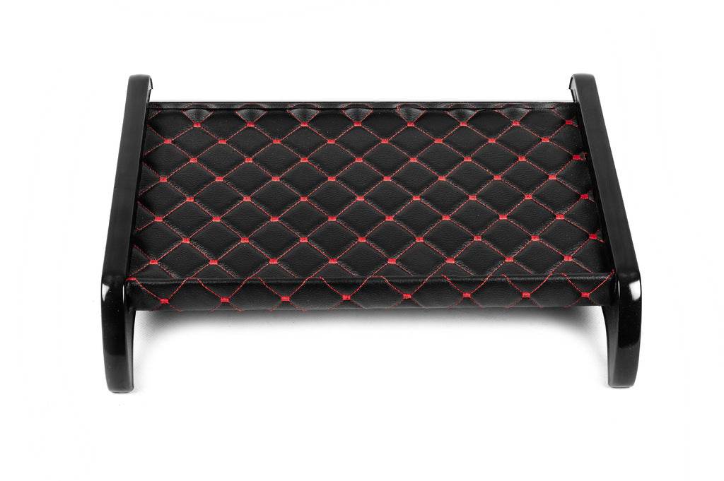 Shelf on the panel (Black with red thread) for Volkswagen Crafter 2016- - Reelken Auto