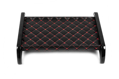 Shelf on the panel (Black with red thread) for Volkswagen Crafter 2016- - Reelken Auto