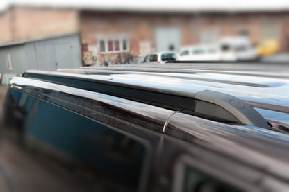 Integrated Roof Rails (black) for Volkswagen T5 Caravelle 2004-2010 - image 8