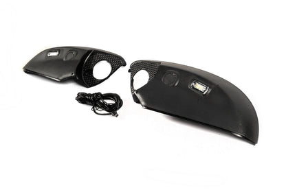 Lower part of mirror (with LED light) for Toyota Land Cruiser 200 2007-2021 - image 2