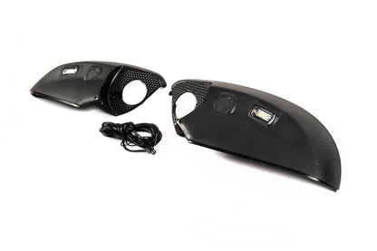 Lower part of mirror (with LED light) for Toyota Land Cruiser 200 2007-2021 - image 2