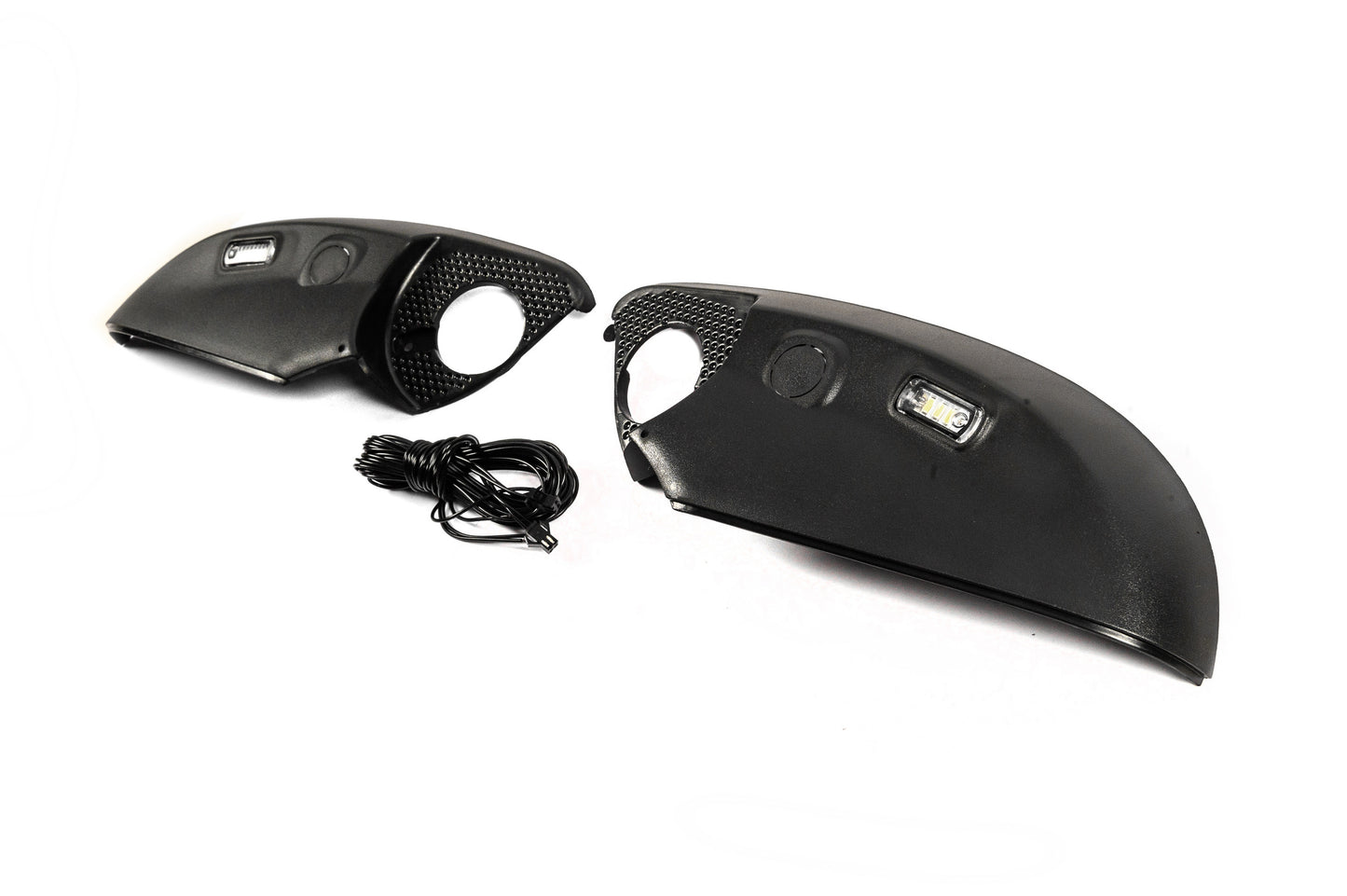 Lower part of mirror (with LED light) for Toyota Land Cruiser 200 2007-2021 - image 2