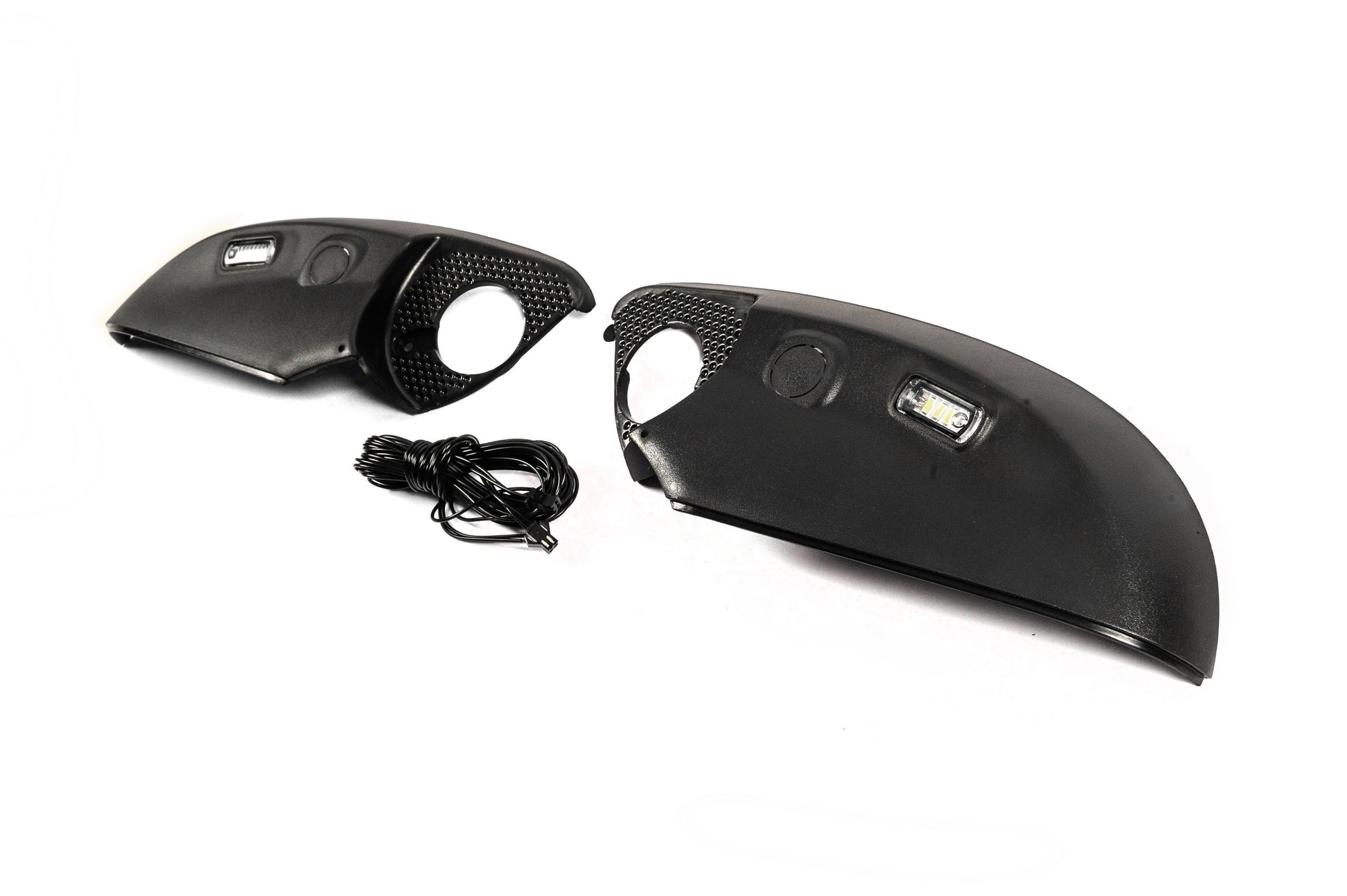 Lower part of mirror (with LED light) for Toyota Land Cruiser 200 2007-2021 - image 2