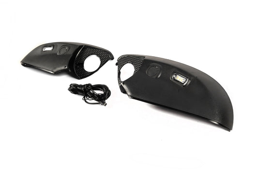 Lower part of mirror (with LED light) for Toyota Land Cruiser 200 2007-2021 - image 2