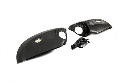 Lower part of mirror (with LED light) for Toyota Land Cruiser 200 2007-2021 - image 3
