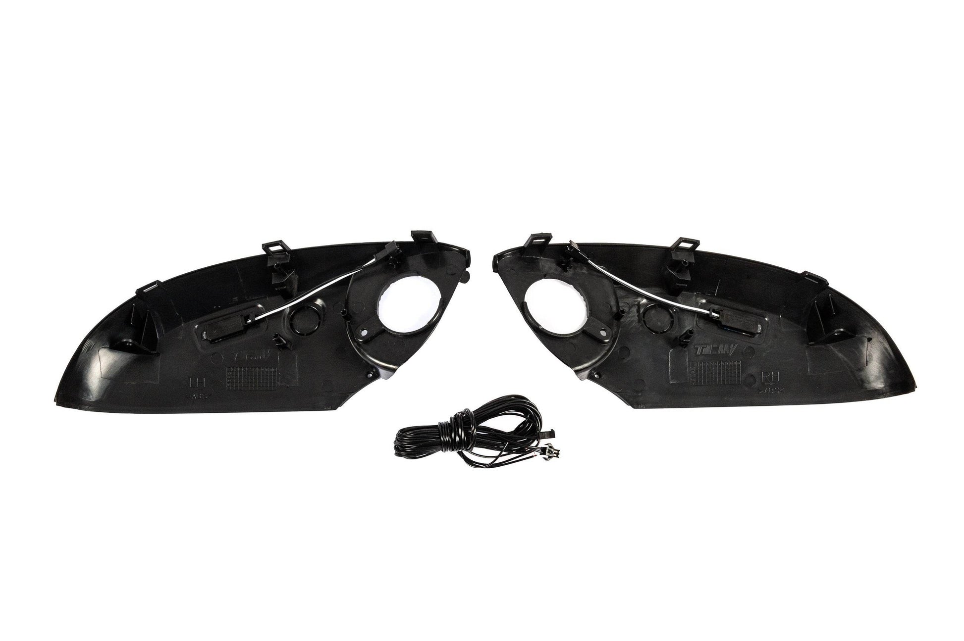 Lower part of the mirror (with LED lighting) for Toyota Land Cruiser 200 - Reelken Auto