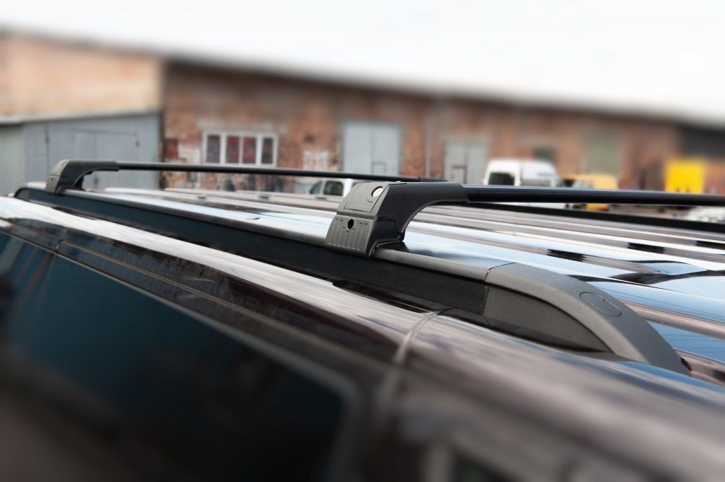 Integrated Roof Rails (black) for Volkswagen T5 Multivan 2003–2010 - image 21