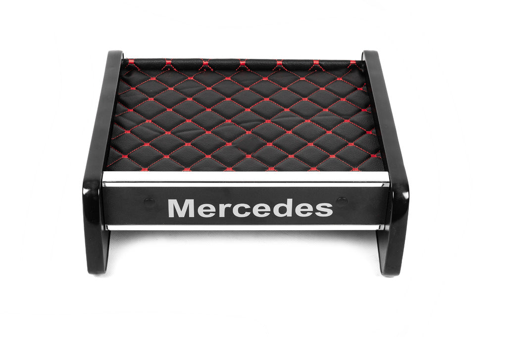 Dashboard Shelf (Black with Red Stitching) for Mercedes Vito W638 1996-2003 - image 2