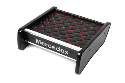 Dashboard Shelf (Black with Red Stitching) for Mercedes Vito W638 1996-2003 - image 1