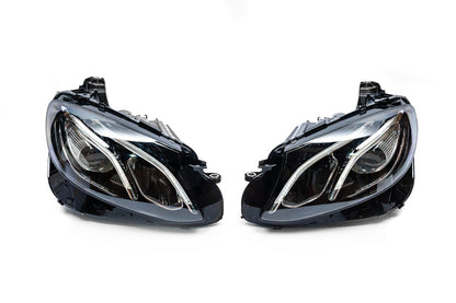 Front Headlights OEM 2016-2020 (2 pcs, without modules, LED) for Mercedes E-сlass W213 2016-2023 - image 1