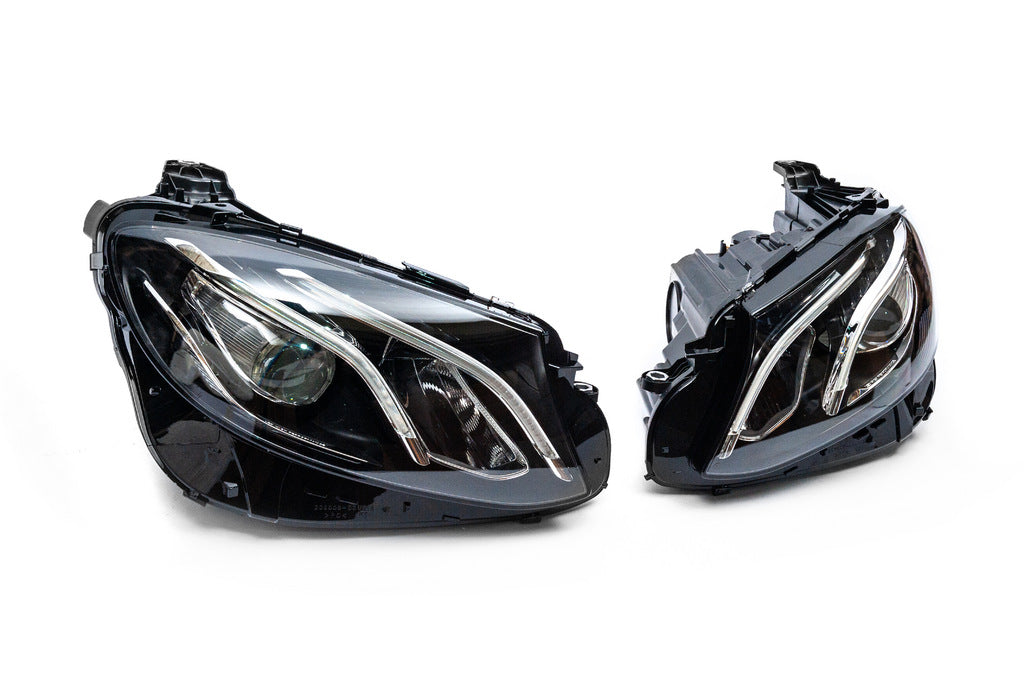 Front Headlights OEM 2016-2020 (2 pcs, without modules, LED) for Mercedes E-сlass W213 2016-2023 - image 3