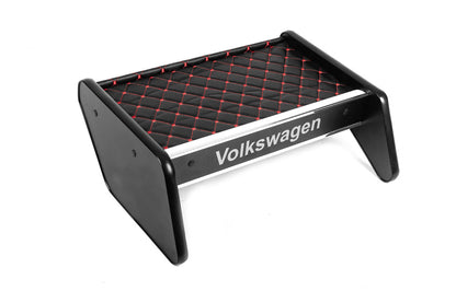Dashboard Shelf (Black with Red Stitching) for Volkswagen LT 1995-2006 - image 5