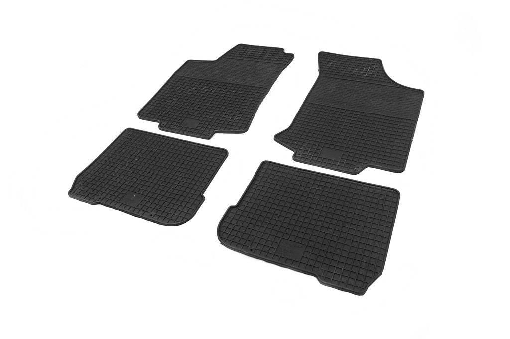 Rubber mats (4 pcs, Polytep) for Volkswagen Vento 1992-1998 - Reelken Auto