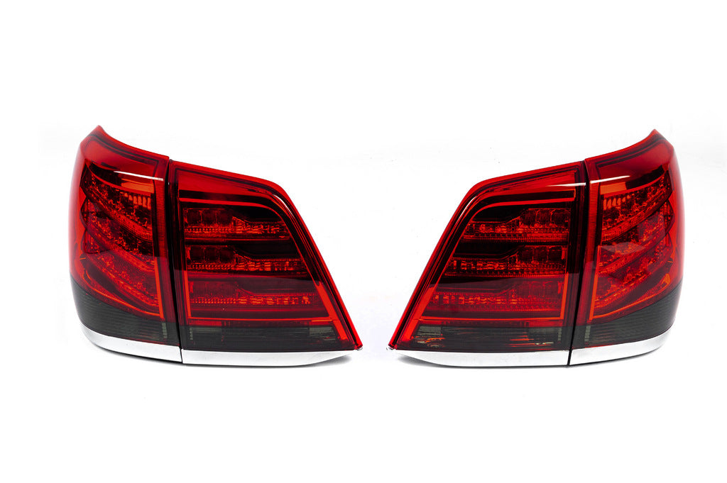 Tail Lights 2007-2015 V-3 (Lexus Design 2012-2015) for Toyota Land Cruiser 200 2007-2021 - image 2