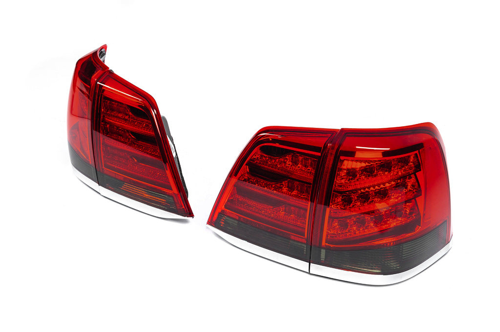 Tail Lights 2007-2015 V-3 (Lexus Design 2012-2015) for Toyota Land Cruiser 200 2007-2021 - image 1