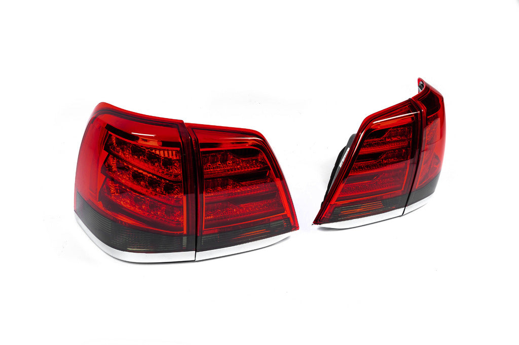 Tail Lights 2007-2015 V-3 (Lexus Design 2012-2015) for Toyota Land Cruiser 200 2007-2021 - image 3