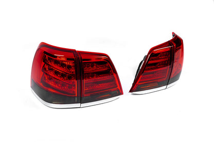 Tail Lights 2007-2015 V-3 (Lexus Design 2012-2015) for Toyota Land Cruiser 200 2007-2021 - image 3