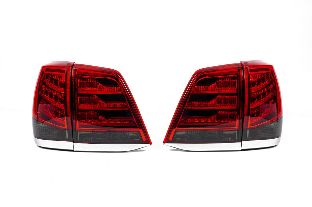 Tail Lights 2007-2015 V-3 (Lexus Design 2012-2015) for Toyota Land Cruiser 200 2007-2021 - image 4
