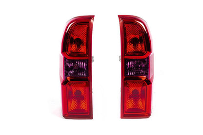 Rear lights RED (2004-2008, 2 pcs) for Nissan Patrol Y61 1997-2011 - Reelken Auto