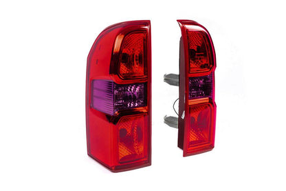 Rear lights RED (2004-2008, 2 pcs) for Nissan Patrol Y61 1997-2011 - Reelken Auto
