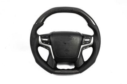Steering wheel assembly (carbon) for Toyota Land Cruiser 200 - Reelken Auto