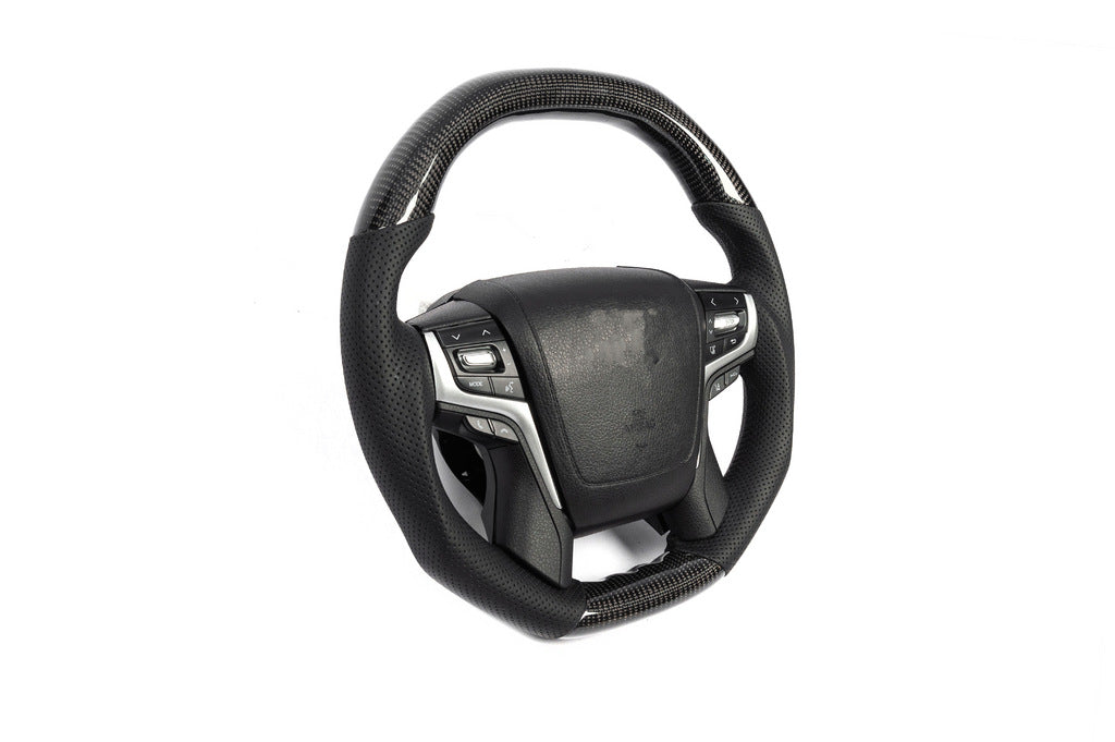 Steering wheel assembly (Carbon) for Toyota Land Cruiser 200 2007-2021 - image 3