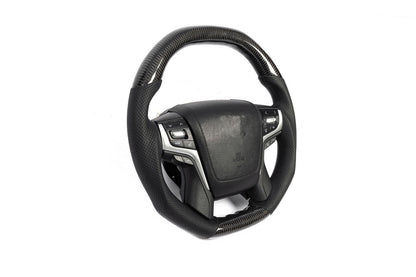 Steering wheel assembly (Carbon) for Toyota Land Cruiser Prado 150 2009-2023 - image 2