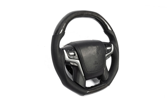 Steering wheel assembly (Carbon) for Toyota Land Cruiser Prado 150 2009-2023 - image 2