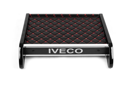 Dashboard Shelf (Black with Red Stitching) for Iveco Daily 2006-2014 - image 3