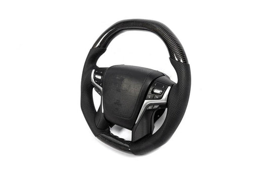 Steering wheel assembly (carbon) for Toyota Land Cruiser 200 - Reelken Auto