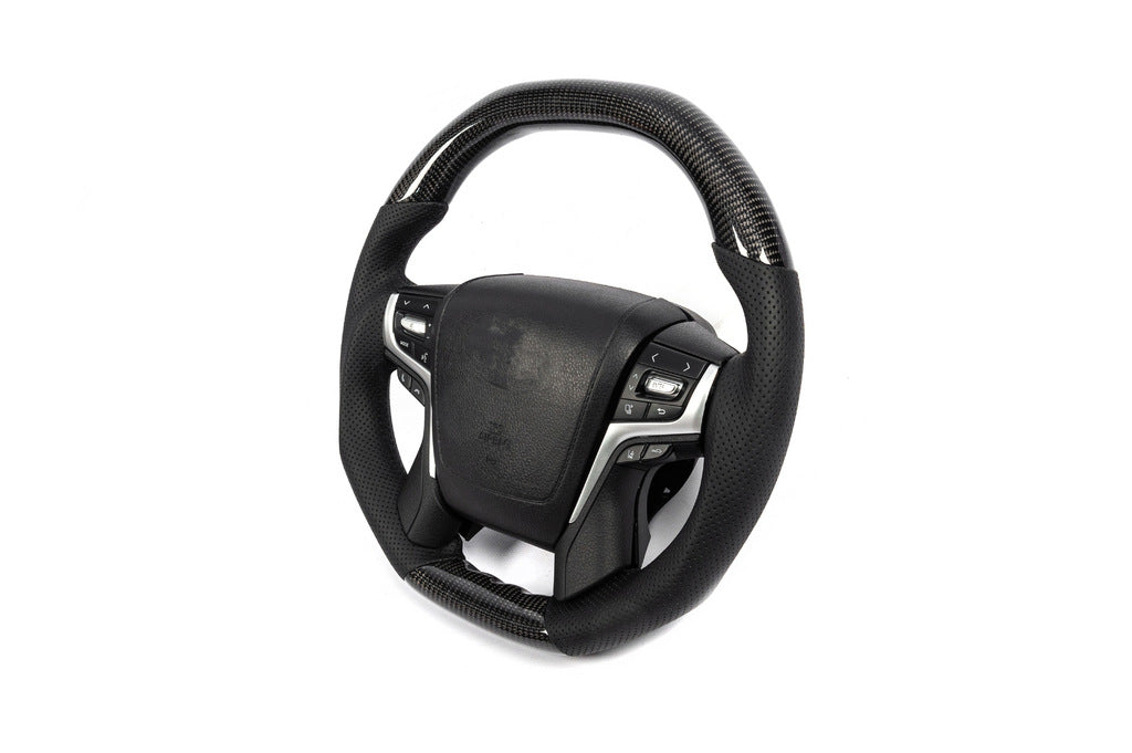 Steering wheel assembly (Carbon) for Toyota Land Cruiser Prado 150 2009-2023 - image 3