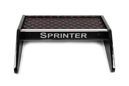 Dashboard Shelf (Black with Red Stitching) for Mercedes Sprinter W906 2006-2018 - image 3