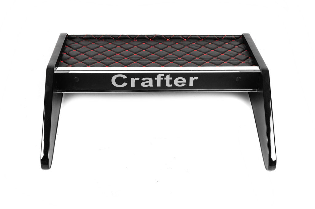 Dashboard Shelf (Black with Red Stitching) for Volkswagen Crafter 2006-2016 - image 3