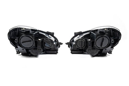 Front LED optics (2011-2015, 2 pcs) for Mercedes C-class W204 2007-2015 - Reelken Auto