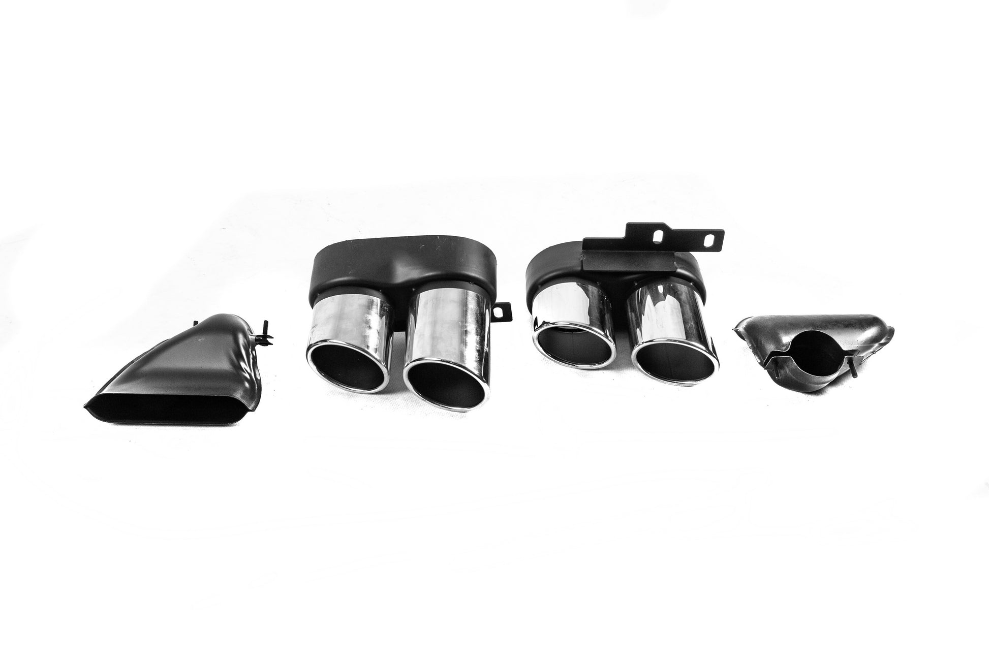 Rear diffuser with S-Style nozzles (for Base) for Audi A6 C8 2018- - image 6