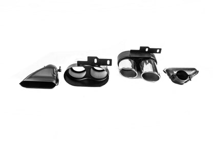 Rear diffuser with S-Style nozzles (for Base) for Audi A6 C8 2018- - image 7