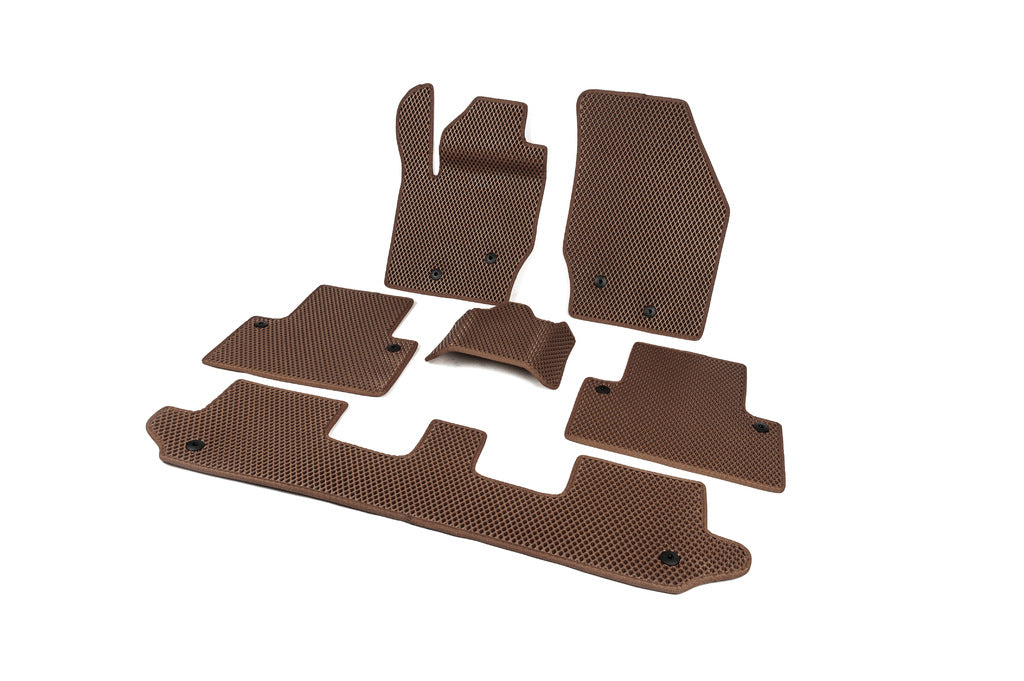 Floor mats (EVA, brick) for Volvo XC90 2002-2014 - image 2