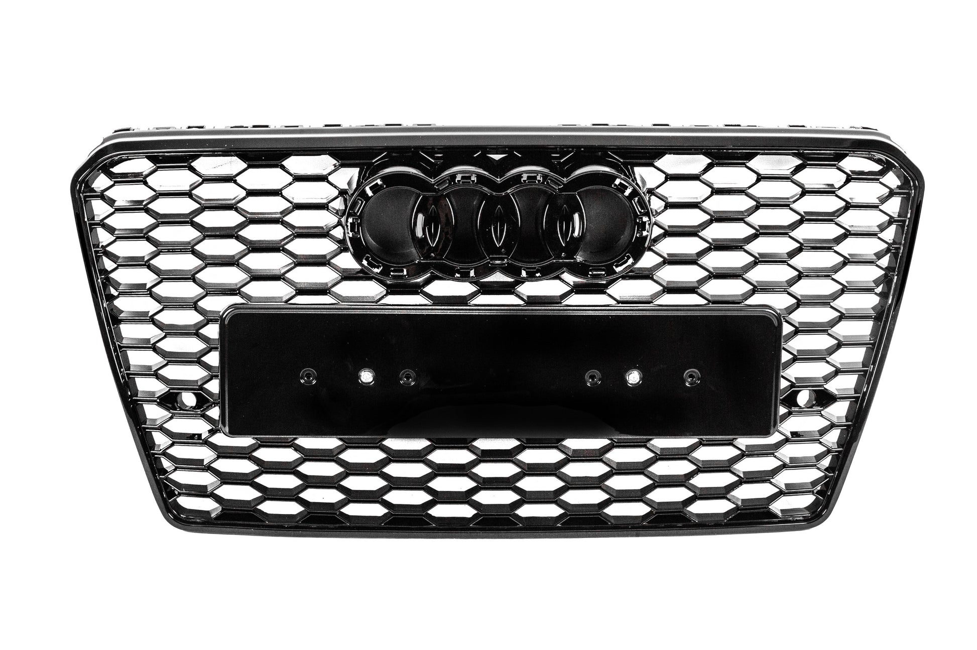 RS-Style front grille (2010-2014, black) for Audi A7 2010-2018 - image 1