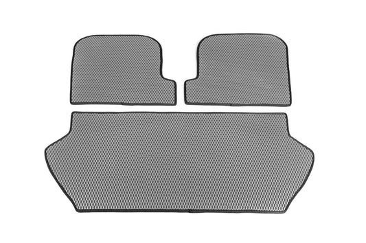 Trunk Mat 3-Piece (EVA, Gray) for Volvo XC90 2002-2014 - image 1