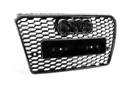 RS-Style front grille (2010-2014, black) for Audi A7 2010-2018 - image 3