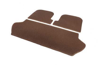 Trunk mat 3-piece (EVA, brick) for Volvo XC90 2002-2014 - image 3