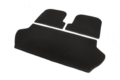 Trunk Mat 3-Piece (EVA, Black) for Volvo XC90 2002-2014 - image 8