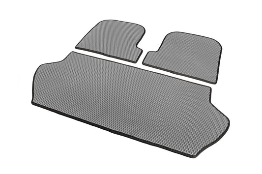 3-piece trunk mat (EVA, Gray) for Volvo XC90 2002-2014 - image 2