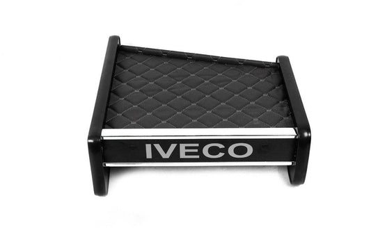 Shelf on the panel (Gray with gray thread) for Iveco Daily 1999-2006 - Reelken Auto
