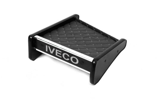 Shelf on the panel (Gray with gray thread) for Iveco Daily 1999-2006 - Reelken Auto